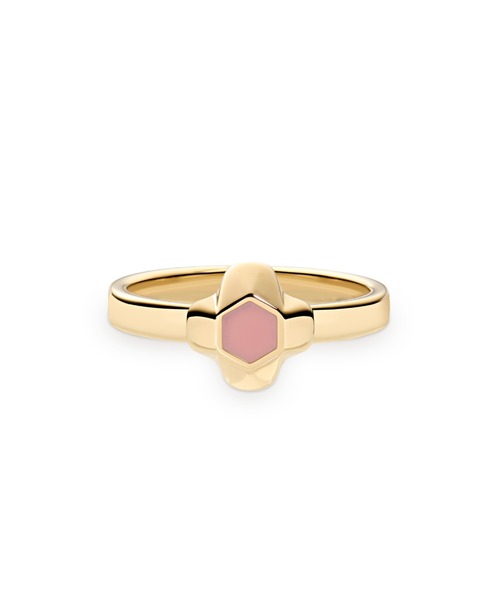 Daniel Wellington（ダニエルウェリントン）の「North Star Ring Enamel ゴールド／シルバー（リング・レディース・イエローゴールド/ピンクゴールド・50/48/58/56/54/60/52）」の6枚目の写真