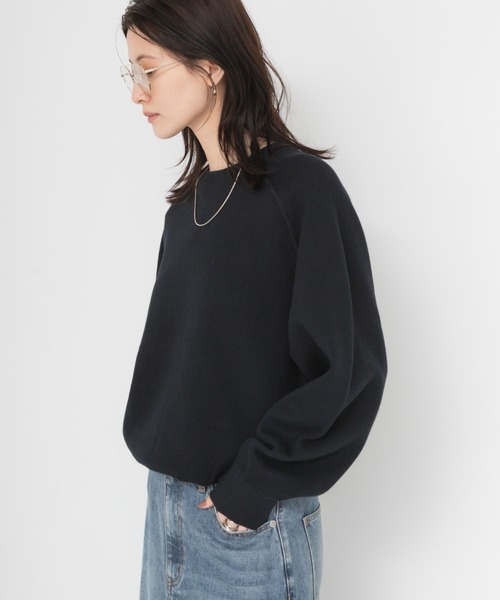 URBAN RESEARCH(アーバンリサーチ)の「コットンカシミヤスウェットニット(ニット/セーター・レディース・グレー/オフホワイト/ブルー系その他・FREE)」の15枚目の写真
