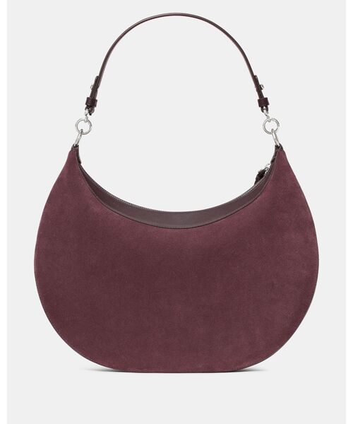 kate spade new york（ケイトスペード ニューヨーク）の「リブ スエード ラージ ショルダー バッグ（ショルダーバッグ・レディース・パープル・ONESIZE）」の6枚目の写真
