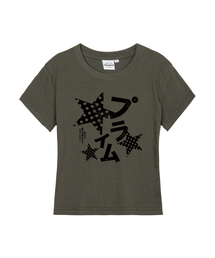 POIKA DOT MILKY レディース スリムフィット 半袖Tシャツ 5 COLORS