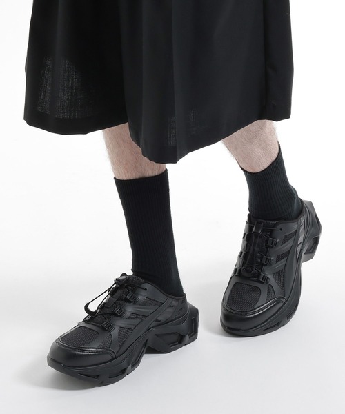 HARE(ハレ)の「ビルディングソールスニーカーミュール(HARE)(サンダル・メンズ・ブラック・SMALL/MEDIUM/LARGE)」の8枚目の写真