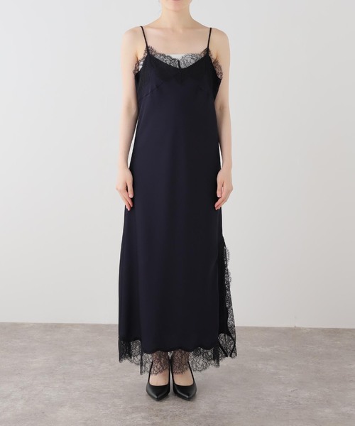 AP STUDIO(エーピーストゥディオ)の「Lace Trimmed Dress 1(NV)(ワンピース・レディース・ネイビー・FREE)」の11枚目の写真