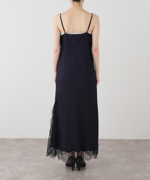AP STUDIO(エーピーストゥディオ)の「Lace Trimmed Dress 1(NV)(ワンピース・レディース・ネイビー・FREE)」の13枚目の写真