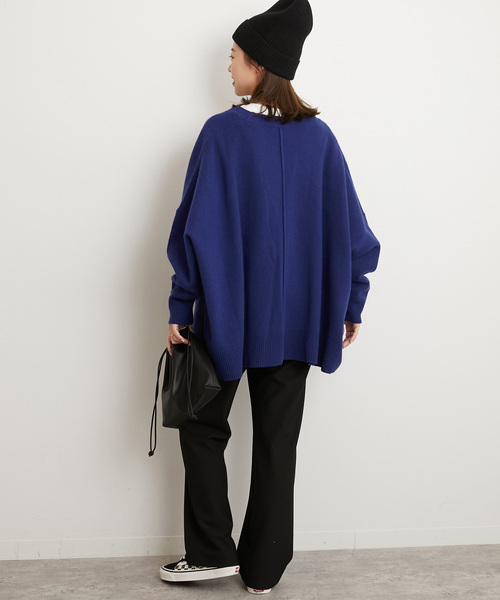 JOURNAL STANDARD relume(ジャーナルスタンダード レリューム)の「《一部WEB限定追加 / 新色》サーモサキソニー裏起毛パンツ(スラックス・レディース・ベージュ/ライトグレー/チャコールグレー/ブラック/ダークブルー/グレー/ブラウン・36/38/40)」の10枚目の写真