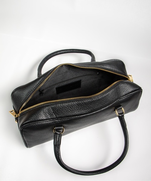 AULENTTI(オウレンティ)の「【AULENTTI/オウレンティ】横長ショルダーバッグ ボストンバッグ 2WAY(ボストンバッグ・レディース・ブラウン/ブラック・FREE)」の7枚目の写真