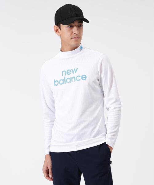 New Balance Golf(ニューバランスゴルフ)の「UV 長袖 モックネック プルオーバー (MENS)(Tシャツ/カットソー・メンズ・ホワイト/ブラック/グレー系その他3・LARGE/MEDIUM/XX-LARGE/X-LARGE)」の2枚目の写真