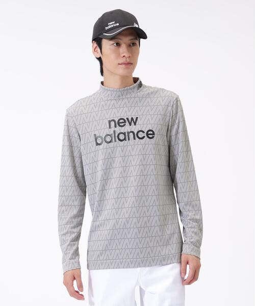 New Balance Golf(ニューバランスゴルフ)の「UV 長袖 モックネック プルオーバー (MENS)(Tシャツ/カットソー・メンズ・ホワイト/ブラック/グレー系その他3・LARGE/MEDIUM/XX-LARGE/X-LARGE)」の3枚目の写真