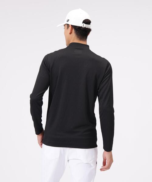 New Balance Golf(ニューバランスゴルフ)の「UV 長袖 モックネック プルオーバー (MENS)(Tシャツ/カットソー・メンズ・ホワイト/ブラック/グレー系その他3・LARGE/MEDIUM/XX-LARGE/X-LARGE)」の8枚目の写真