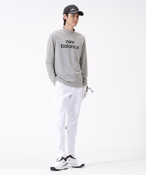 New Balance Golf(ニューバランスゴルフ)の「UV 長袖 モックネック プルオーバー (MENS)(Tシャツ/カットソー・メンズ・ホワイト/ブラック/グレー系その他3・LARGE/MEDIUM/XX-LARGE/X-LARGE)」の19枚目の写真