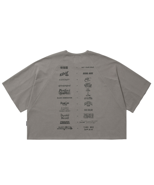 AJOBYAJO（アジョバイアジョ）の「10th Anniversary Raglan T-Shirt [WARM GRAY]（Tシャツ/カットソー・レディース・その他・MEDIUM/LARGE/X-LARGE）」の5枚目の写真