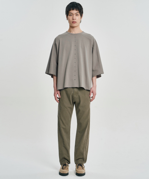 AJOBYAJO（アジョバイアジョ）の「10th Anniversary Raglan T-Shirt [WARM GRAY]（Tシャツ/カットソー・レディース・その他・MEDIUM/LARGE/X-LARGE）」の6枚目の写真