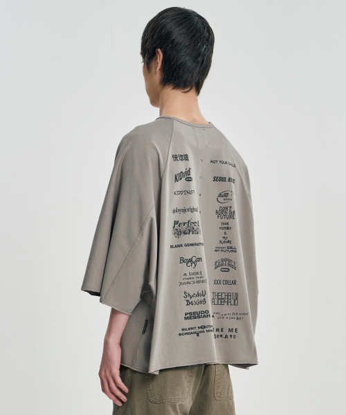 AJOBYAJO（アジョバイアジョ）の「10th Anniversary Raglan T-Shirt [WARM GRAY]（Tシャツ/カットソー・レディース・その他・MEDIUM/LARGE/X-LARGE）」の9枚目の写真
