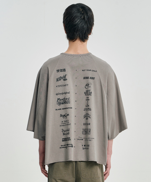 AJOBYAJO（アジョバイアジョ）の「10th Anniversary Raglan T-Shirt [WARM GRAY]（Tシャツ/カットソー・レディース・その他・MEDIUM/LARGE/X-LARGE）」の11枚目の写真