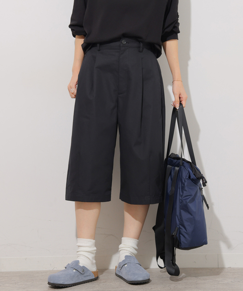 JOURNAL STANDARD relume(ジャーナルスタンダード レリューム)の「T/Cツイルバミューダパンツ(その他パンツ・レディース・ブラック/ブラウン・38/36)」の5枚目の写真