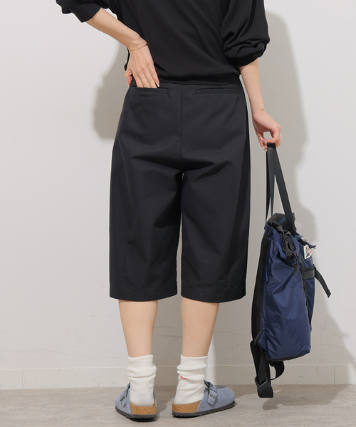 JOURNAL STANDARD relume(ジャーナルスタンダード レリューム)の「T/Cツイルバミューダパンツ(その他パンツ・レディース・ブラック/ブラウン・38/36)」の8枚目の写真