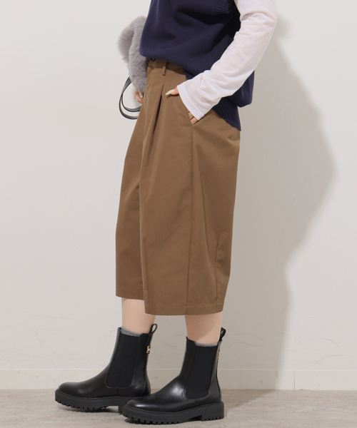 JOURNAL STANDARD relume(ジャーナルスタンダード レリューム)の「T/Cツイルバミューダパンツ(その他パンツ・レディース・ブラック/ブラウン・38/36)」の14枚目の写真