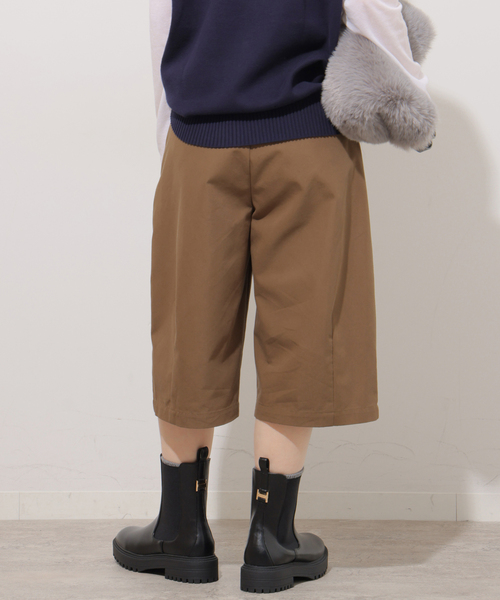 JOURNAL STANDARD relume(ジャーナルスタンダード レリューム)の「T/Cツイルバミューダパンツ(その他パンツ・レディース・ブラック/ブラウン・38/36)」の15枚目の写真