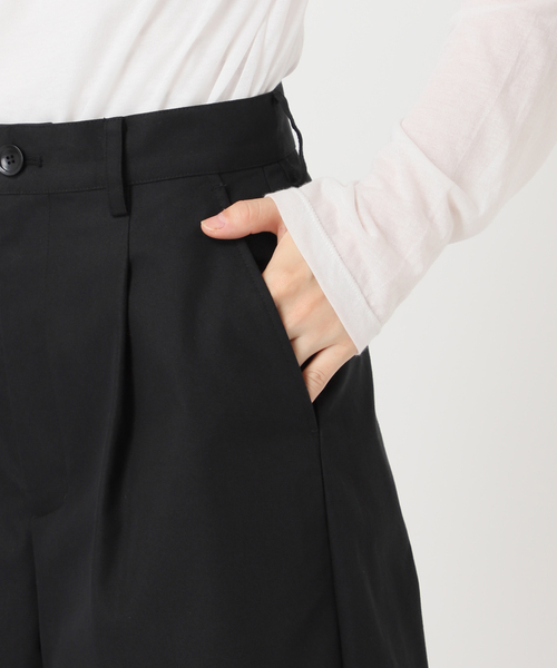 JOURNAL STANDARD relume(ジャーナルスタンダード レリューム)の「T/Cツイルバミューダパンツ(その他パンツ・レディース・ブラック/ブラウン・38/36)」の22枚目の写真