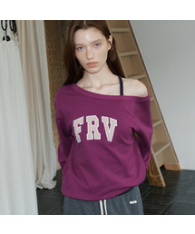 FRV オフショルダースウェット [FRFA05LT07]_パープル