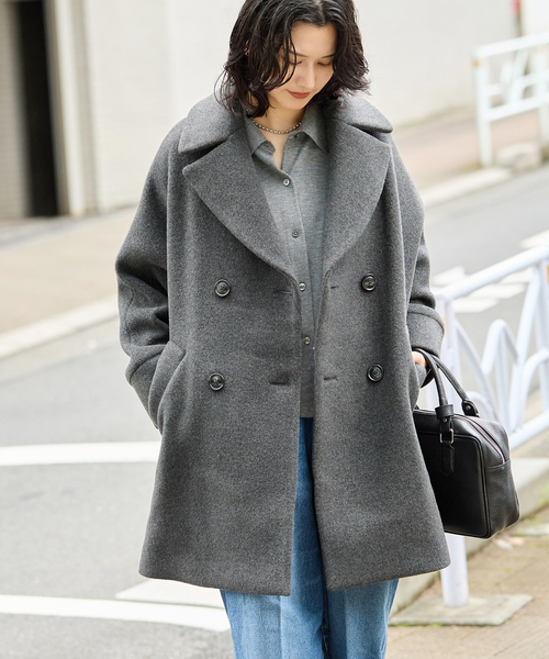 TICCA(ティッカ)の「別注【TICCA / ティッカ】テントコート(その他アウター・レディース・チャコールグレー/ネイビー・FREE)」の1枚目の写真