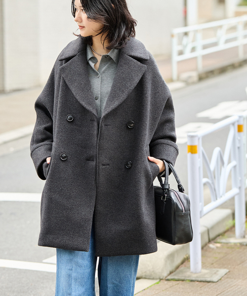 TICCA(ティッカ)の「別注【TICCA / ティッカ】テントコート(その他アウター・レディース・チャコールグレー/ネイビー・FREE)」の15枚目の写真