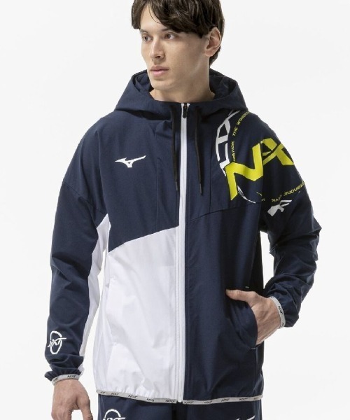 slüssy ネイビー ジャージジャケット ミズノ MIZUNO N-XT 撥水ストレッチジャケット（ジャージ）｜MIZUNO