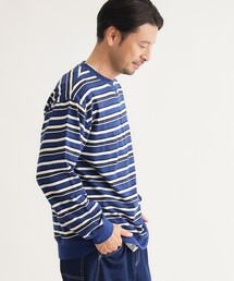 《ガゼット付き》マルチボーダーロンT