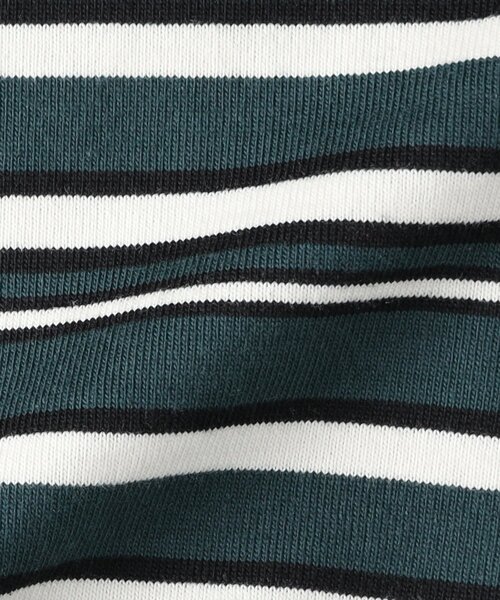 BACK NUMBER(バックナンバー)の「《ガゼット付き》マルチボーダーロンT(Tシャツ/カットソー・メンズ・グリーン系その他4/オレンジ系その他4/ブルー系その他4・04/03/05)」の19枚目の写真