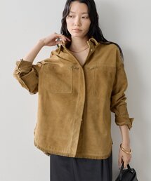 スエードフリンジシャツ