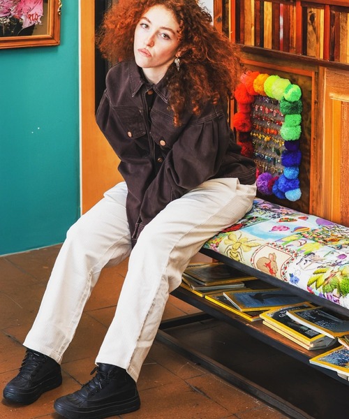 COOKMAN(クックマン)の「Cookman クックマン シェフパンツ Chef Pants Semiwide Corduroy Cream(その他パンツ・メンズ・オフホワイト・MEDIUM/LARGE)」の4枚目の写真