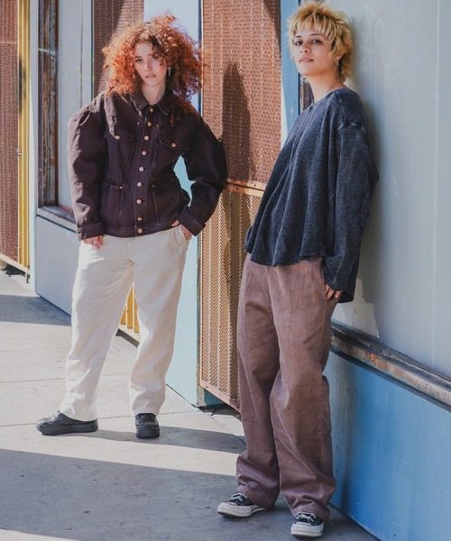 COOKMAN(クックマン)の「Cookman クックマン シェフパンツ Chef Pants Semiwide Corduroy Cream(その他パンツ・メンズ・オフホワイト・MEDIUM/LARGE)」の6枚目の写真