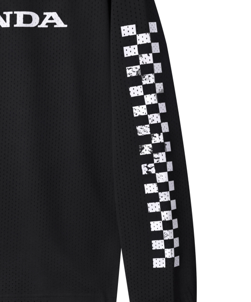 PHYPS MOTORCYCLE(フィップスモーターサイクル)の「Checkerboard Moto Jersey Black(Tシャツ/カットソー・メンズ・その他・SMALL/MEDIUM/LARGE/X-LARGE)」の4枚目の写真