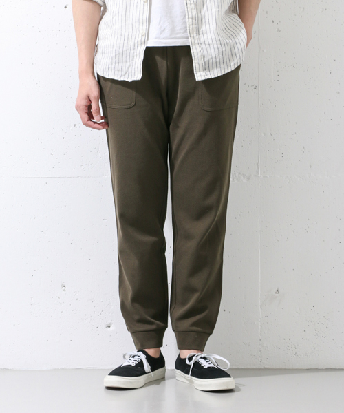 URBAN RESEARCH DOORS MENS（アーバンリサーチ ドアーズ メンズ）の「DOORS リップルイージーパンツ（その他パンツ・メンズ・ヘザ－グレー/ブラック/カーキ・38/40）」の11枚目の写真