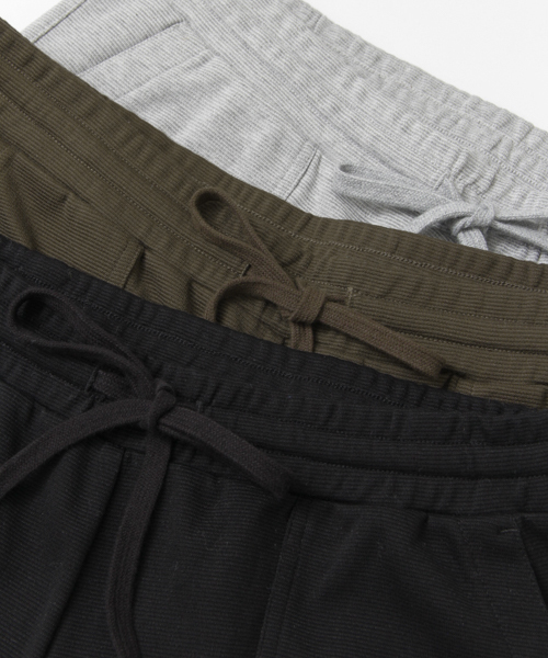 URBAN RESEARCH DOORS MENS（アーバンリサーチ ドアーズ メンズ）の「DOORS リップルイージーパンツ（その他パンツ・メンズ・ヘザ－グレー/ブラック/カーキ・38/40）」の4枚目の写真