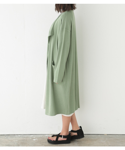 SLY(スライ)の「SEED STITCH GOWN-S(カーディガン/ボレロ・レディース・トップグレー/ブラック/グリーン系その他/ホワイト・FREE)」の10枚目の写真