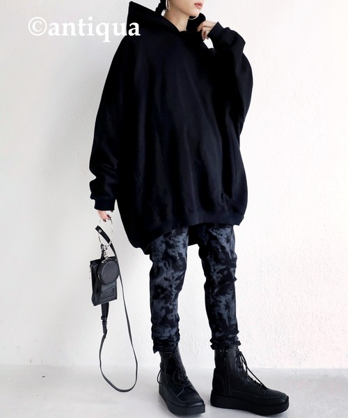 antiqua（アンティカ）の「タイダイ柄レギンスパンツ（その他パンツ・レディース・ブラック系その他/ブラック系その他2・M/FREE）」の9枚目の写真