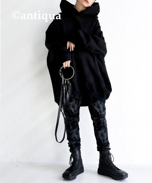 antiqua（アンティカ）の「タイダイ柄レギンスパンツ（その他パンツ・レディース・ブラック系その他/ブラック系その他2・M/FREE）」の12枚目の写真