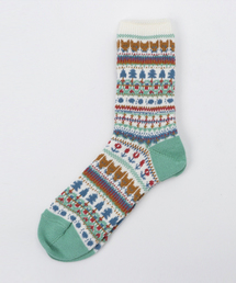 Ne-net | キツネジャガードソックス(ソックス/靴下)