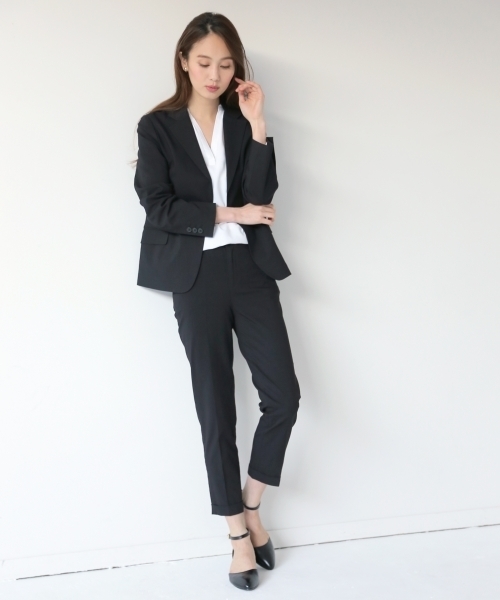 GLOBAL WORK（グローバルワーク）の「【吸水速乾】ＮＲトラウザー/734208（その他パンツ・レディース・ベージュ/ネイビー/ブラック/ライトグレー・SMALL/LARGE/MEDIUM）」の6枚目の写真