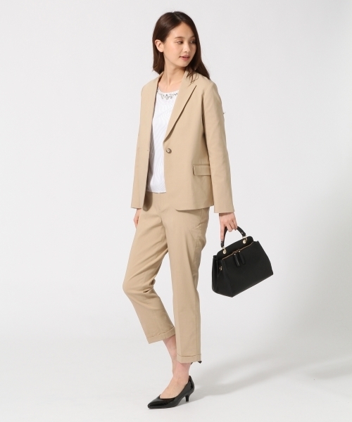 GLOBAL WORK（グローバルワーク）の「【吸水速乾】ＮＲトラウザー/734208（その他パンツ・レディース・ベージュ/ネイビー/ブラック/ライトグレー・SMALL/LARGE/MEDIUM）」の10枚目の写真