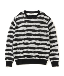 RAGS McGREGOR （ラグスマックレガー）の「BORDER CREW NECK KNIT