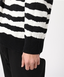 RAGS McGREGOR （ラグスマックレガー）の「BORDER CREW NECK KNIT