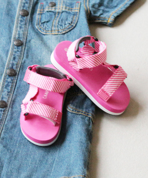 welleg（ウェレッグ）の「ベルクロスポーツサンダル　ＫＩＤＳ（サンダル・キッズ・シルバー/ブルー/ブラック/カーキ/ライトグリーン/ブラック系その他/ピンク系その他/レッド/ターコイズブルー・19cm/18cm/15cm/16cm/17cm/21.0cm/22.0cm/20cm）」の7枚目の写真