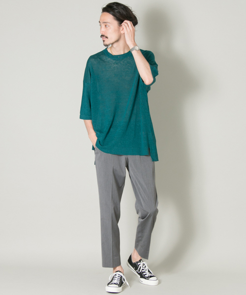 URBAN RESEARCH(アーバンリサーチ)の「UR サマーイージースラックス(その他パンツ・メンズ・グレー/ネイビー/その他1・LARGE/MEDIUM)」の6枚目の写真