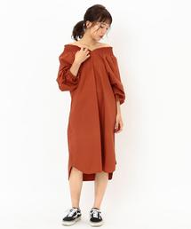Another Edition | 【WEB限定】2WAYギャザーワンピース(ワンピース)