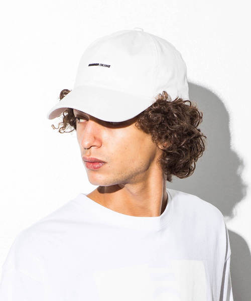 NUMBER (N)INE DENIM（ナンバーナインデニム）の「NUMBER (N)INE DENIM(ナンバーナインデニム)ラバーワッペン付ベースボールキャップ（キャップ・メンズ・ホワイト/ブラック・FREE）」の2枚目の写真