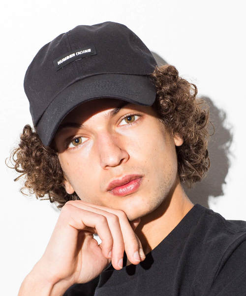 NUMBER (N)INE DENIM（ナンバーナインデニム）の「NUMBER (N)INE DENIM(ナンバーナインデニム)ラバーワッペン付ベースボールキャップ（キャップ・メンズ・ホワイト/ブラック・FREE）」の4枚目の写真