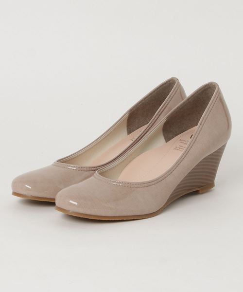 salle de bal（サルデバル）の「【MAISONS LAFFITTE/メゾンラフィット】レインウエッジパンプス  防水シューズ レインシューズ（パンプス・レディース・ピンク/グリーン/ブラック/グレー・24.5㎝/23cm/24.5cm/23.5㎝/22.5cm/24㎝/23.5cm/24cm）」の19枚目の写真