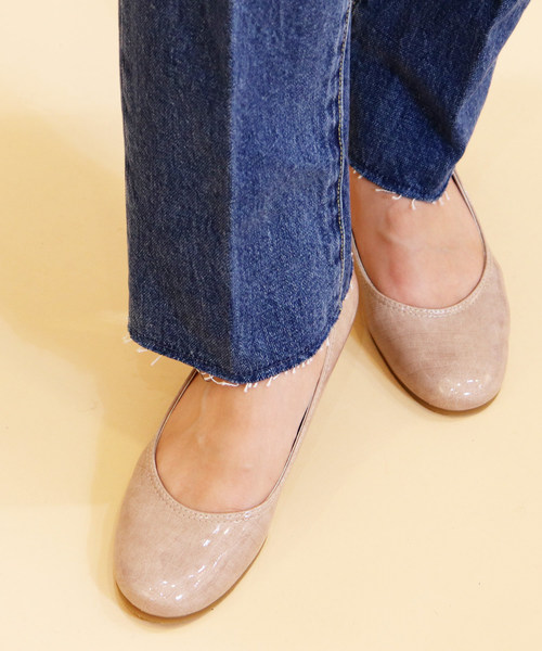 salle de bal（サルデバル）の「【MAISONS LAFFITTE/メゾンラフィット】レインウエッジパンプス  防水シューズ レインシューズ（パンプス・レディース・ピンク/グリーン/ブラック/グレー・24.5㎝/23cm/24.5cm/23.5㎝/22.5cm/24㎝/23.5cm/24cm）」の18枚目の写真