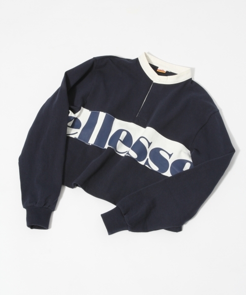 LOWRYS FARM（ローリーズファーム）の「ｅｌｌｅｓｓｅ／ラガーシャツ　784630 （Tシャツ/カットソー・レディース・ブルー/ネイビー/オフホワイト・LARGE/MEDIUM）」の3枚目の写真